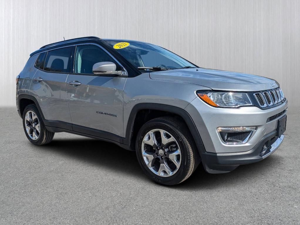 used 2021 Jeep Compass car, priced at $23,999