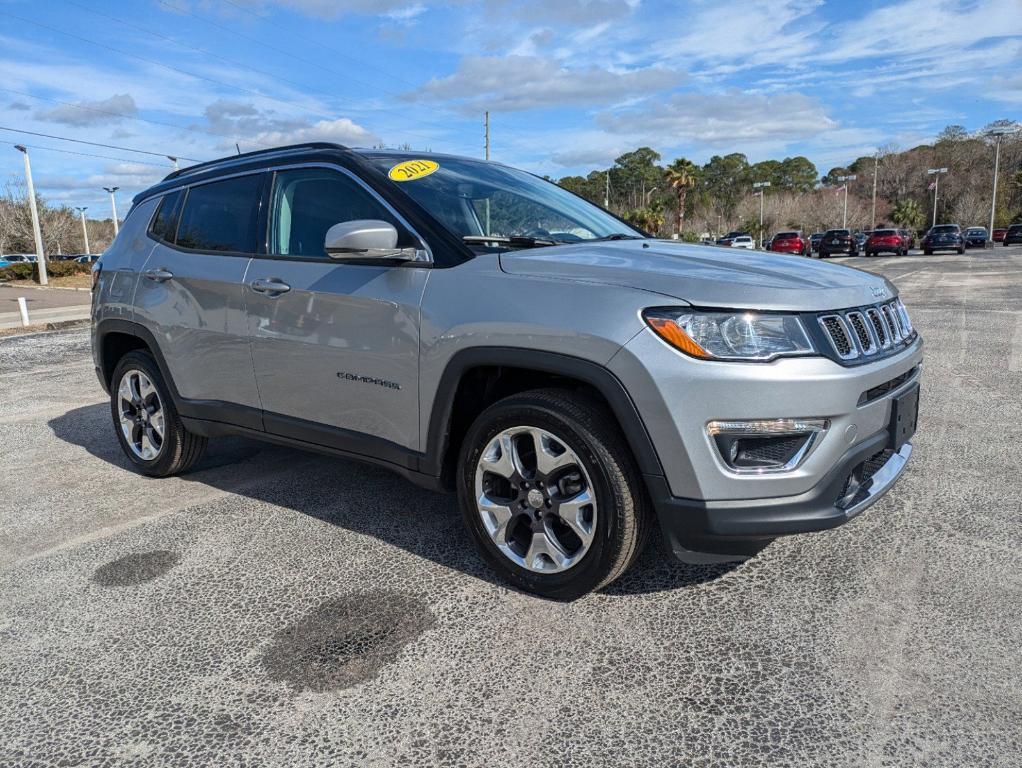 used 2021 Jeep Compass car, priced at $23,999