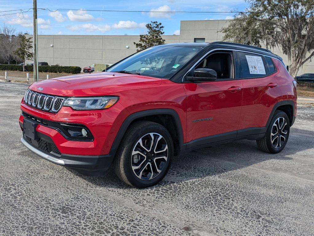 used 2023 Jeep Compass car, priced at $24,468