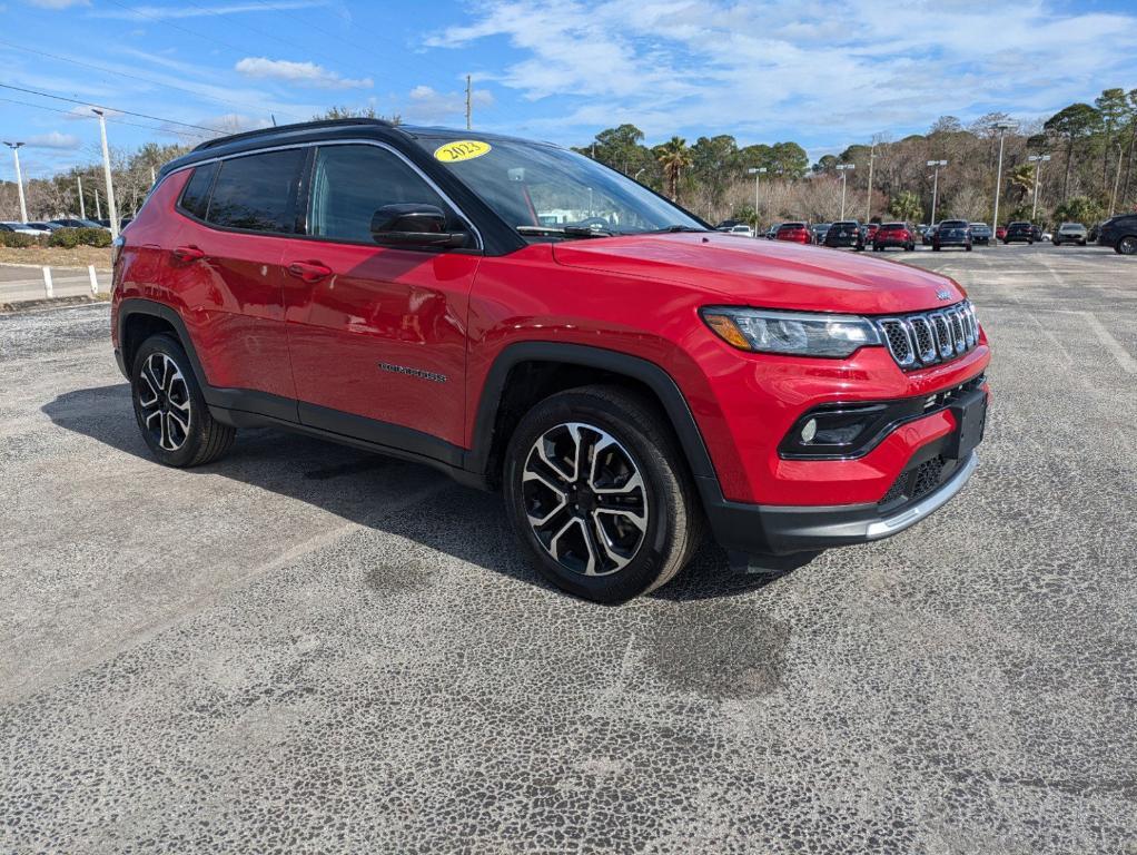 used 2023 Jeep Compass car, priced at $24,468