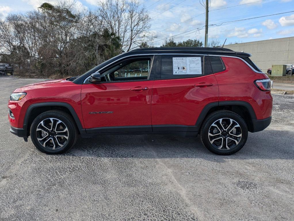 used 2023 Jeep Compass car, priced at $24,468