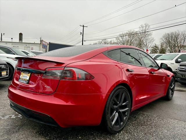 used 2021 Tesla Model S car, priced at $49,895