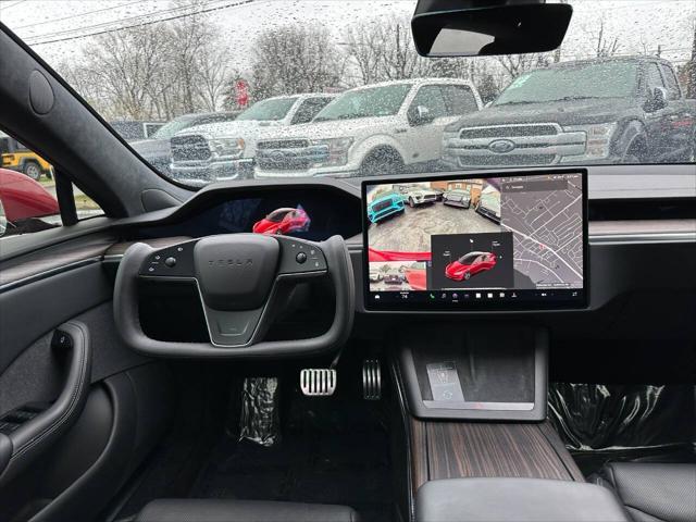 used 2021 Tesla Model S car, priced at $49,895