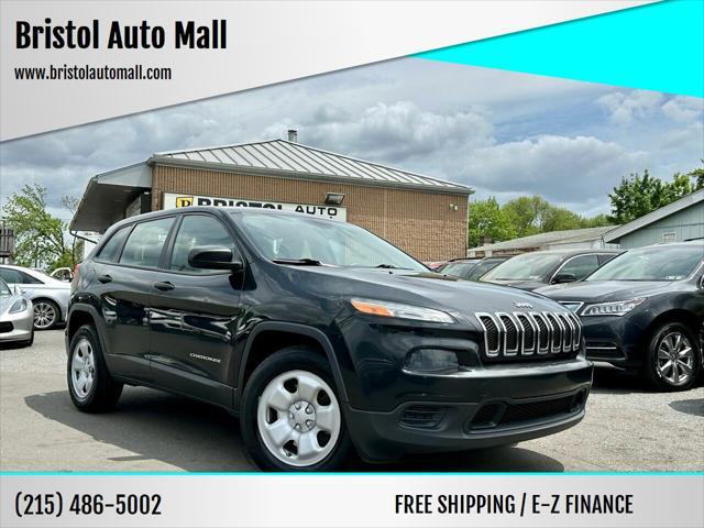 used 2014 Jeep Cherokee car, priced at $6,995