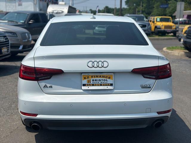 used 2017 Audi A4 car, priced at $15,995