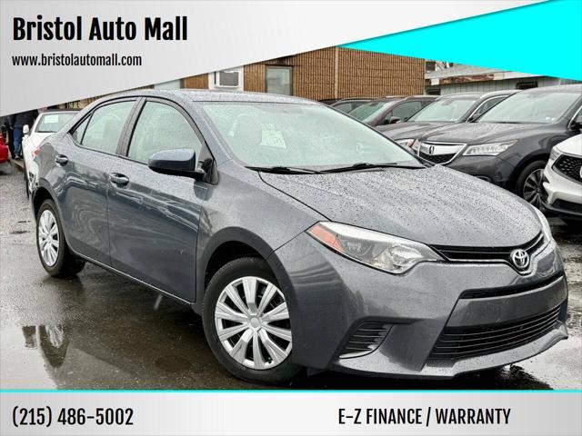 used 2015 Toyota Corolla car