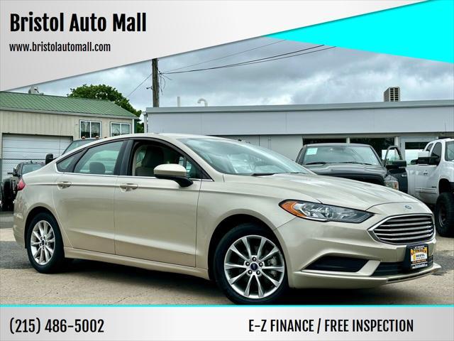 used 2017 Ford Fusion car, priced at $16,995