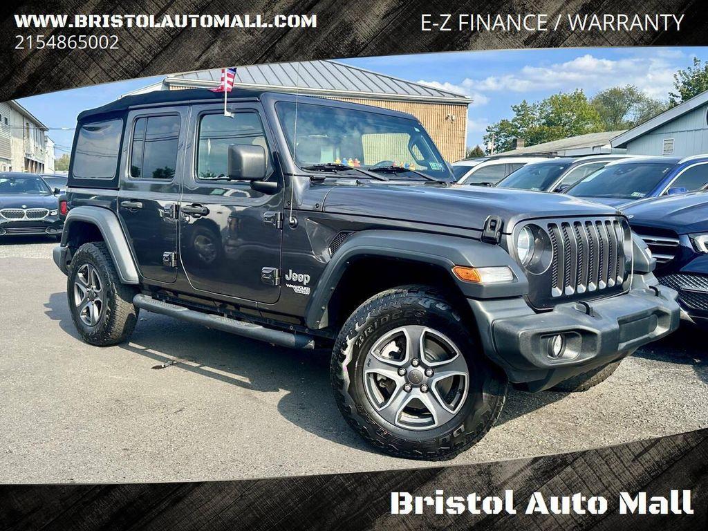 used 2019 Jeep Wrangler Unlimited car, priced at $19,995