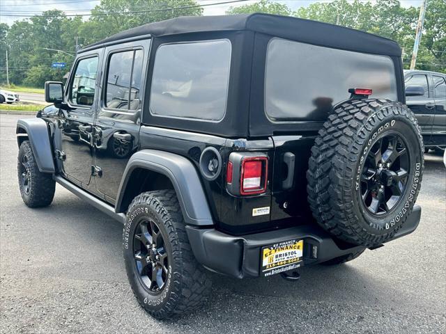 used 2020 Jeep Wrangler Unlimited car, priced at $24,995