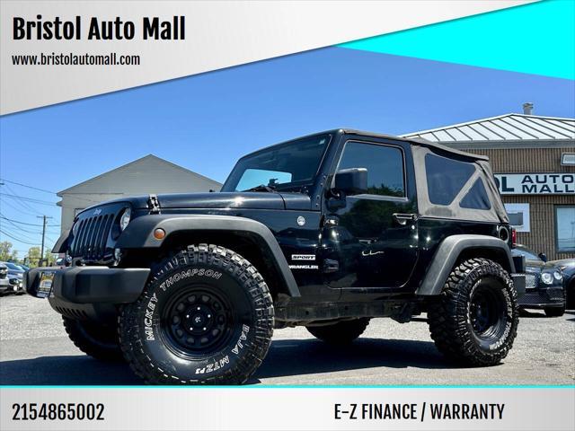 used 2017 Jeep Wrangler car, priced at $17,995