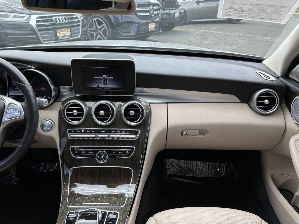 used 2015 Mercedes-Benz C-Class car, priced at $17,995