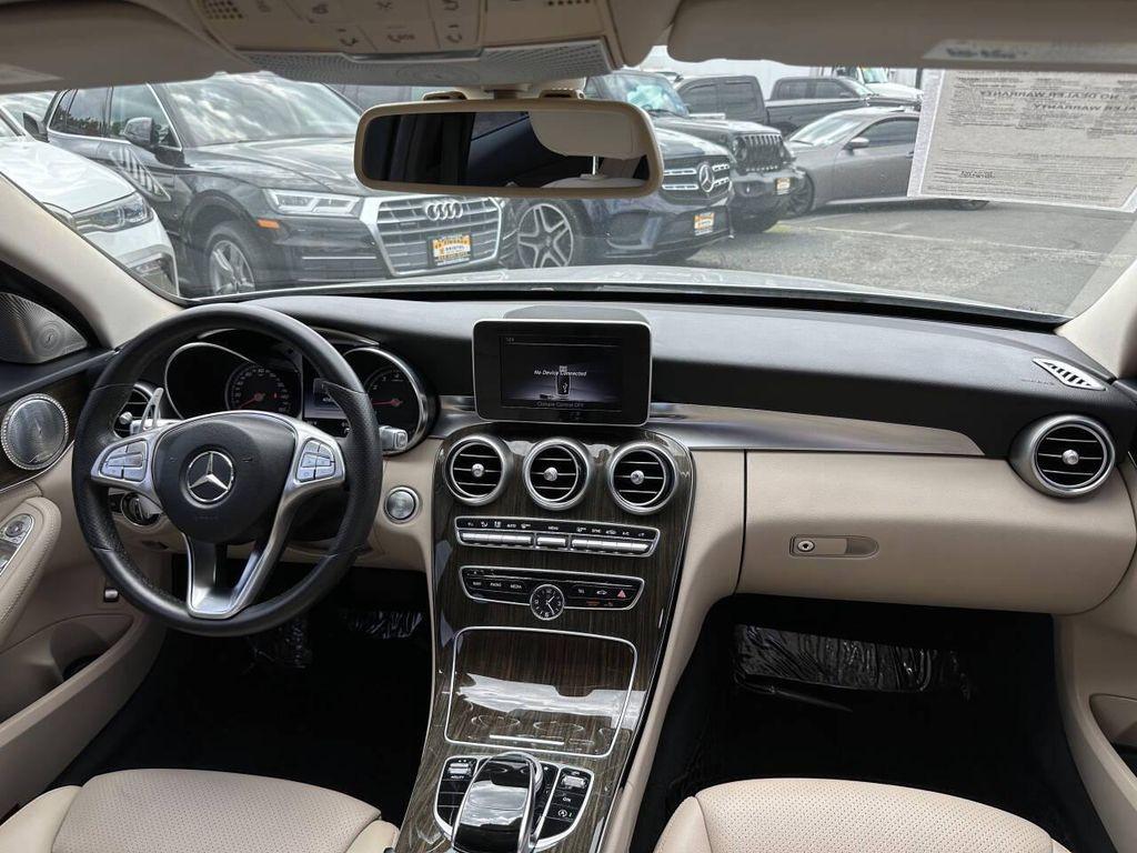 used 2015 Mercedes-Benz C-Class car, priced at $17,995
