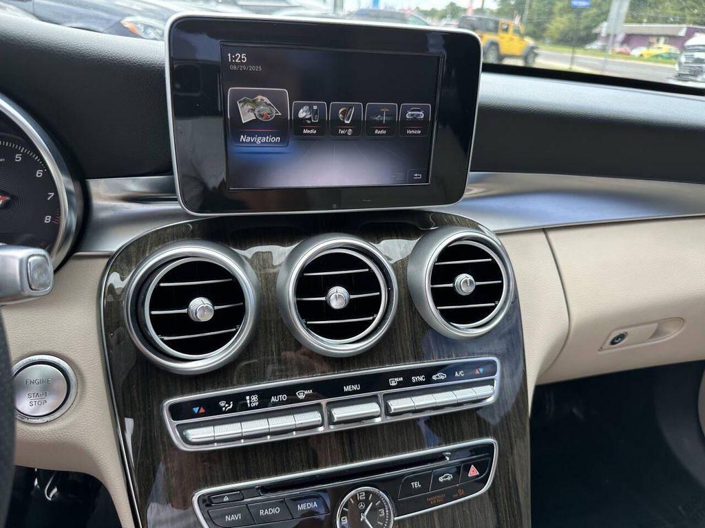 used 2015 Mercedes-Benz C-Class car, priced at $17,995