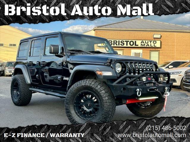 used 2018 Jeep Wrangler Unlimited car, priced at $22,995