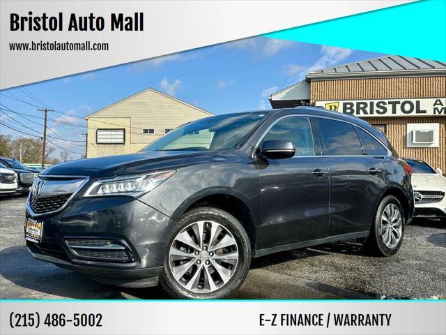 used 2016 Acura MDX car, priced at $17,995