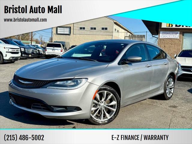 used 2015 Chrysler 200 car, priced at $11,995