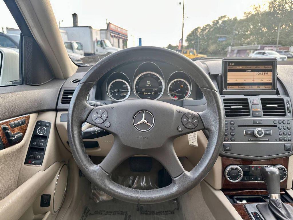 used 2010 Mercedes-Benz C-Class car, priced at $6,995