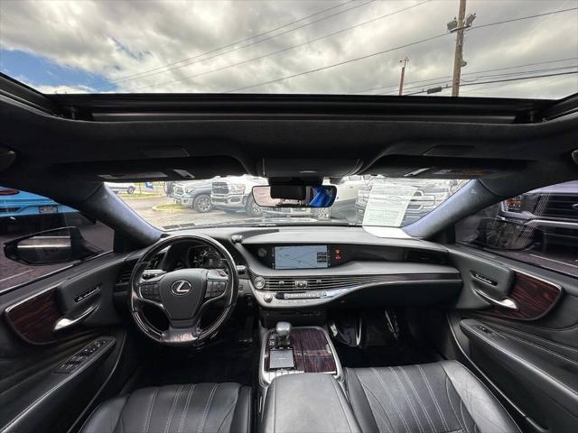 used 2018 Lexus LS 500 car, priced at $39,995