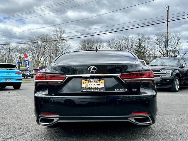 used 2018 Lexus LS 500 car, priced at $39,995