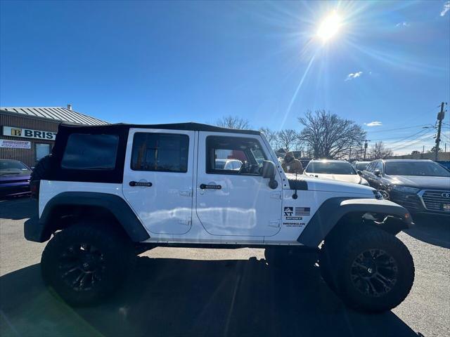 used 2015 Jeep Wrangler Unlimited car, priced at $19,995