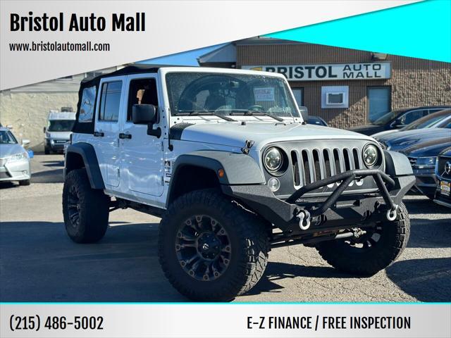 used 2015 Jeep Wrangler Unlimited car, priced at $19,995