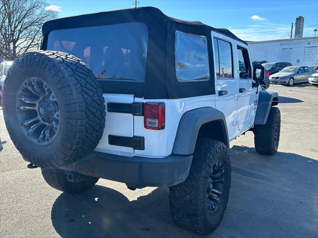 used 2015 Jeep Wrangler Unlimited car, priced at $19,995