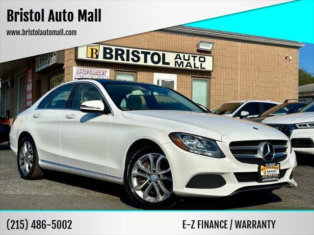 used 2016 Mercedes-Benz C-Class car, priced at $14,995