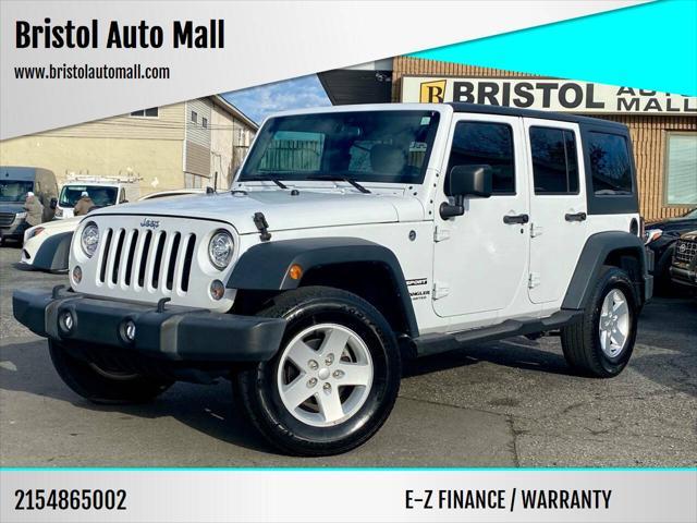 used 2017 Jeep Wrangler Unlimited car, priced at $19,995