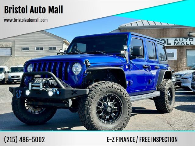 used 2019 Jeep Wrangler Unlimited car, priced at $31,995