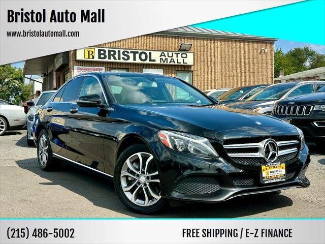 used 2017 Mercedes-Benz C-Class car, priced at $12,995