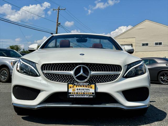 used 2017 Mercedes-Benz C-Class car, priced at $24,995