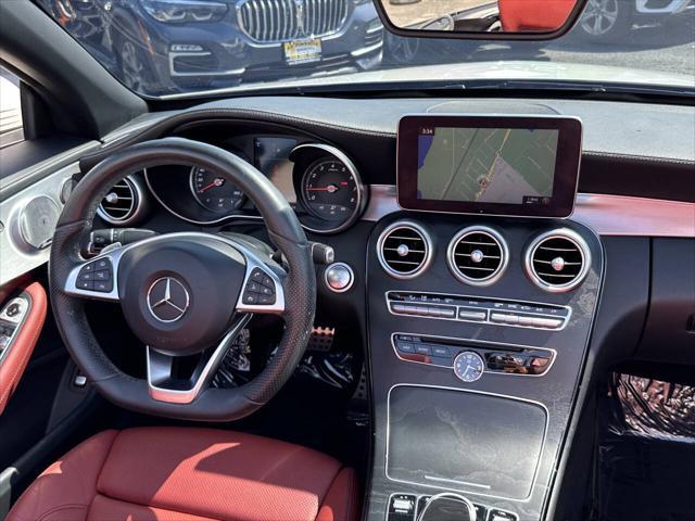 used 2017 Mercedes-Benz C-Class car, priced at $24,995