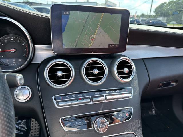 used 2017 Mercedes-Benz C-Class car, priced at $24,995