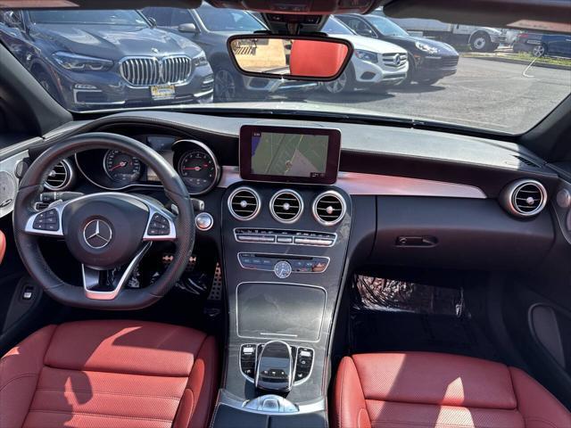 used 2017 Mercedes-Benz C-Class car, priced at $24,995