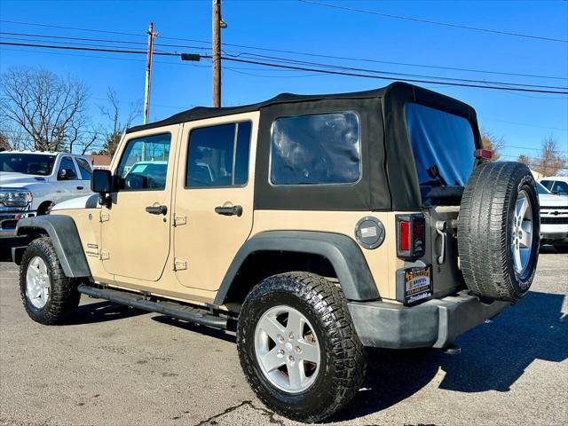 used 2016 Jeep Wrangler Unlimited car, priced at $19,995