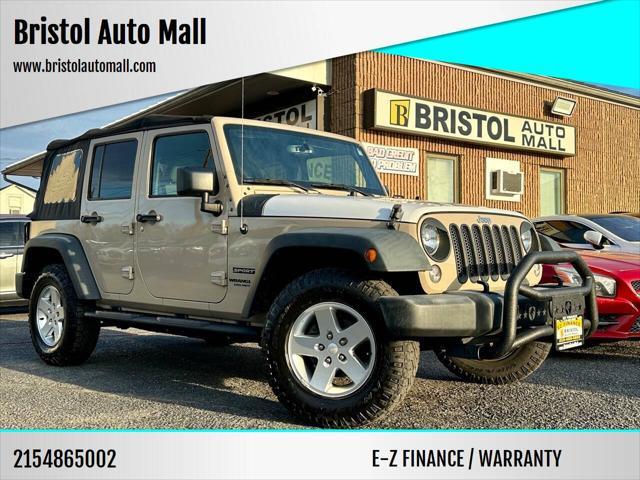 used 2016 Jeep Wrangler Unlimited car, priced at $19,995