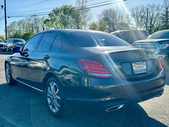 used 2017 Mercedes-Benz C-Class car, priced at $19,995