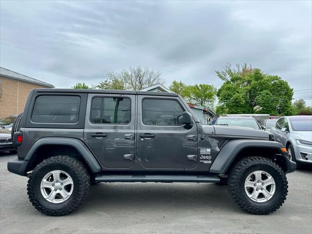 used 2018 Jeep Wrangler Unlimited car, priced at $29,995