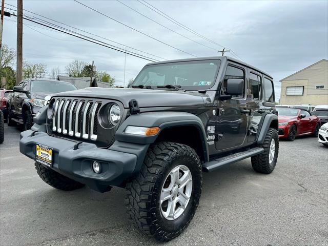 used 2018 Jeep Wrangler Unlimited car, priced at $29,995