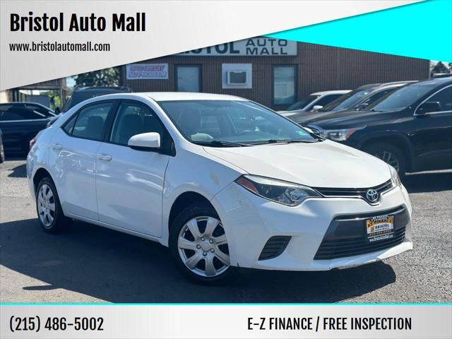 used 2015 Toyota Corolla car, priced at $11,995