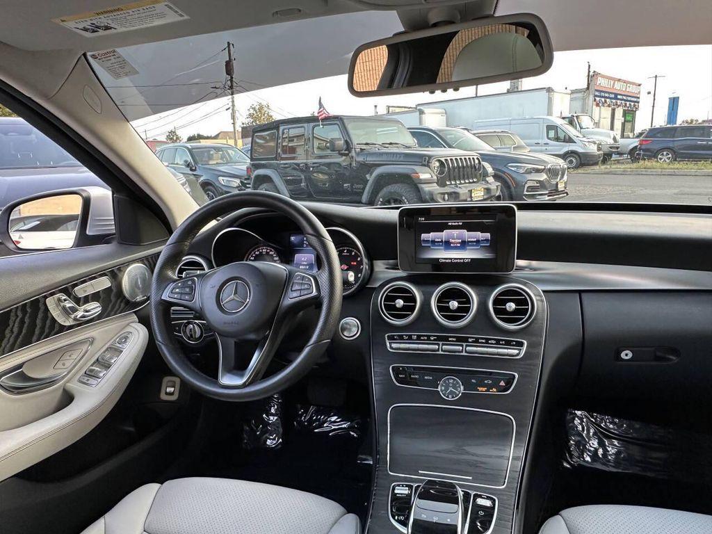 used 2015 Mercedes-Benz C-Class car, priced at $12,995