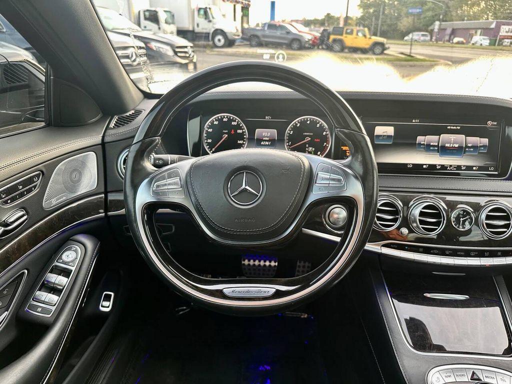 used 2015 Mercedes-Benz S-Class car, priced at $29,995