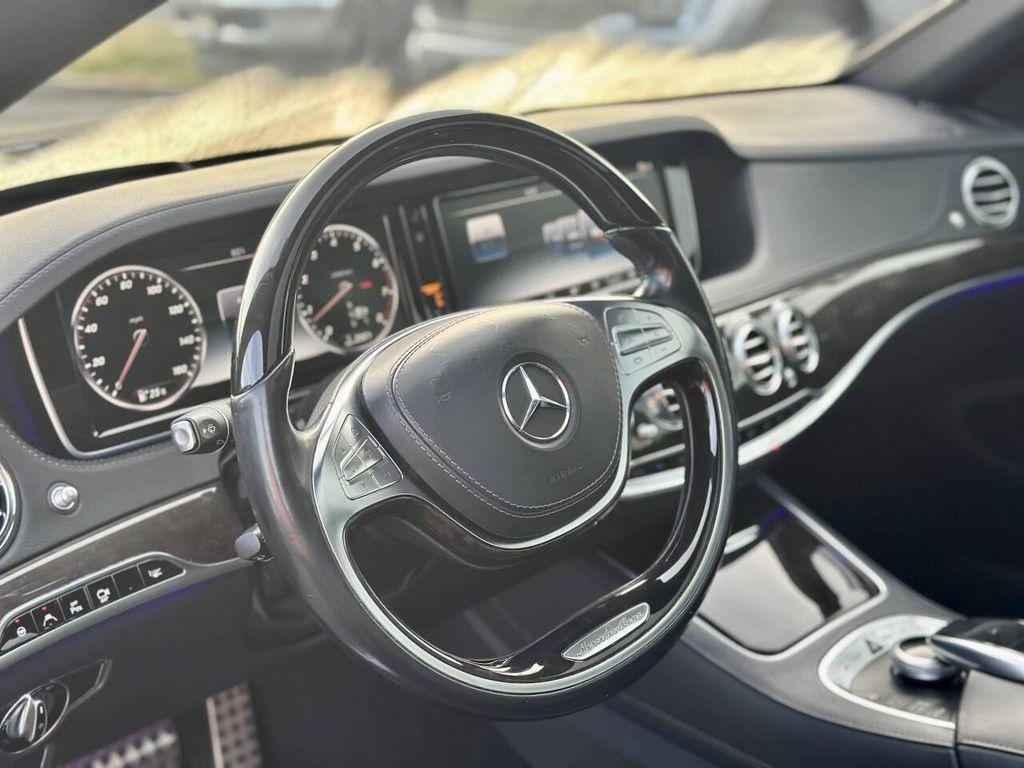 used 2015 Mercedes-Benz S-Class car, priced at $29,995