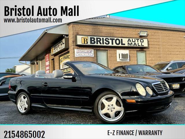 used 2000 Mercedes-Benz CLK-Class car, priced at $7,995
