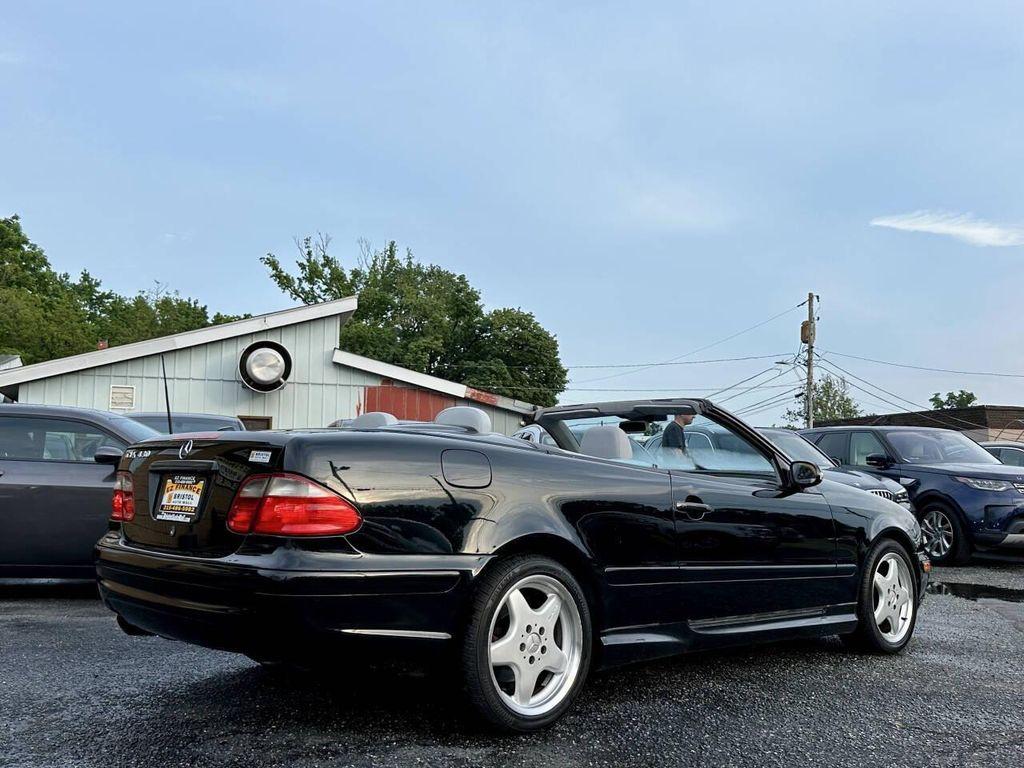 used 2000 Mercedes-Benz CLK-Class car, priced at $4,995