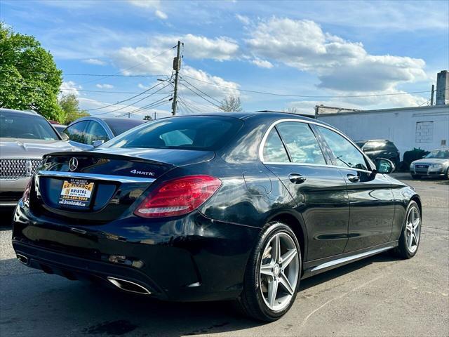 used 2018 Mercedes-Benz C-Class car, priced at $24,995