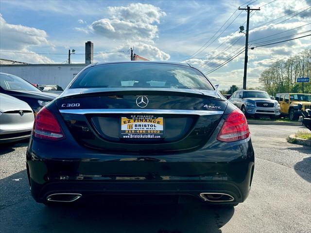 used 2018 Mercedes-Benz C-Class car, priced at $24,995