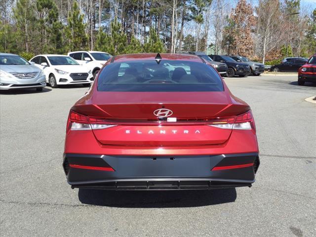 new 2024 Hyundai Elantra car, priced at $25,180