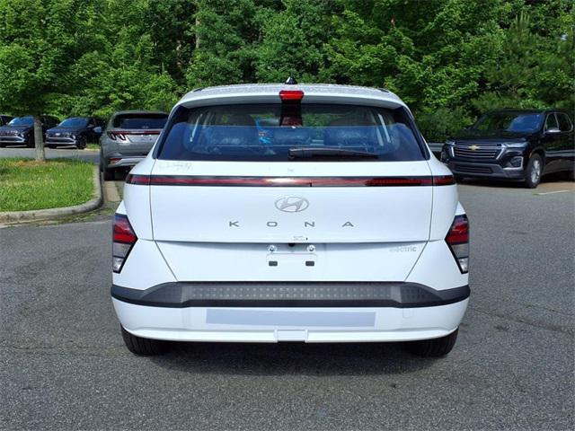 new 2025 Hyundai Kona EV car, priced at $27,365