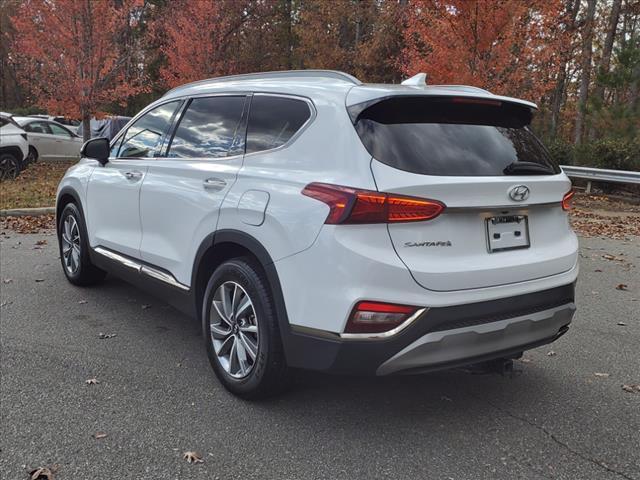 used 2020 Hyundai Santa Fe car, priced at $20,848